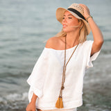Pure Linen White Top
