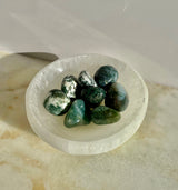 Moss Agate Tumbles