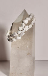Howlite Tumble Bracelet