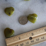 Green Opal Heart