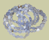 Blue Chalcedony Tumble Bracelet
