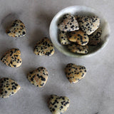 Tiny Dalmatian Jasper Heart