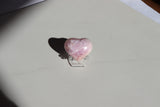 Pink Aragonite Heart