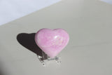 Pink Aragonite Heart