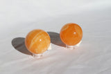 Mini Orange Calcite Sphere