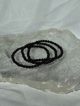 Black Tourmaline Bracelet – 4mm