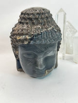 Volcano Agate Buddha Head Carving