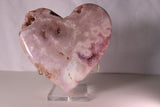 Pink Amethyst Heart
