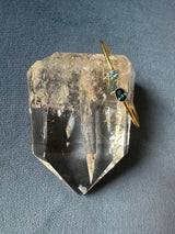 Blue Topaz Bracelet - Gold
