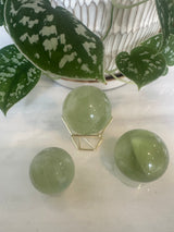 Green Fluorite Sphere