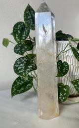 Large Clear Quartz Tower
