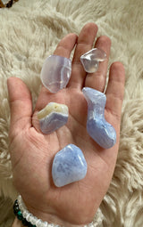 Blue Chalcedony Tumble