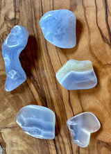Blue Chalcedony Tumble