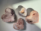 Pink Amethyst Heart