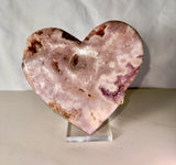 Pink Amethyst Heart