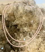Natural Rose Quartz Necklace