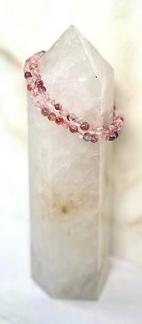 Flower Agate Bracelet