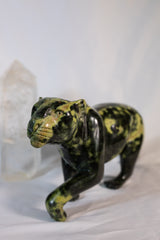 Hand Carved Serpentine Panther