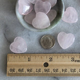 Tiny Rose Quartz Heart