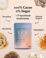 Ceremonial Cacao | Mystical Mushroom 100% Organic Cacao
