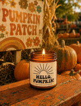 Hello Pumpkin! Candle
