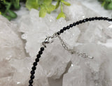 Black Spinel Faceted Necklace